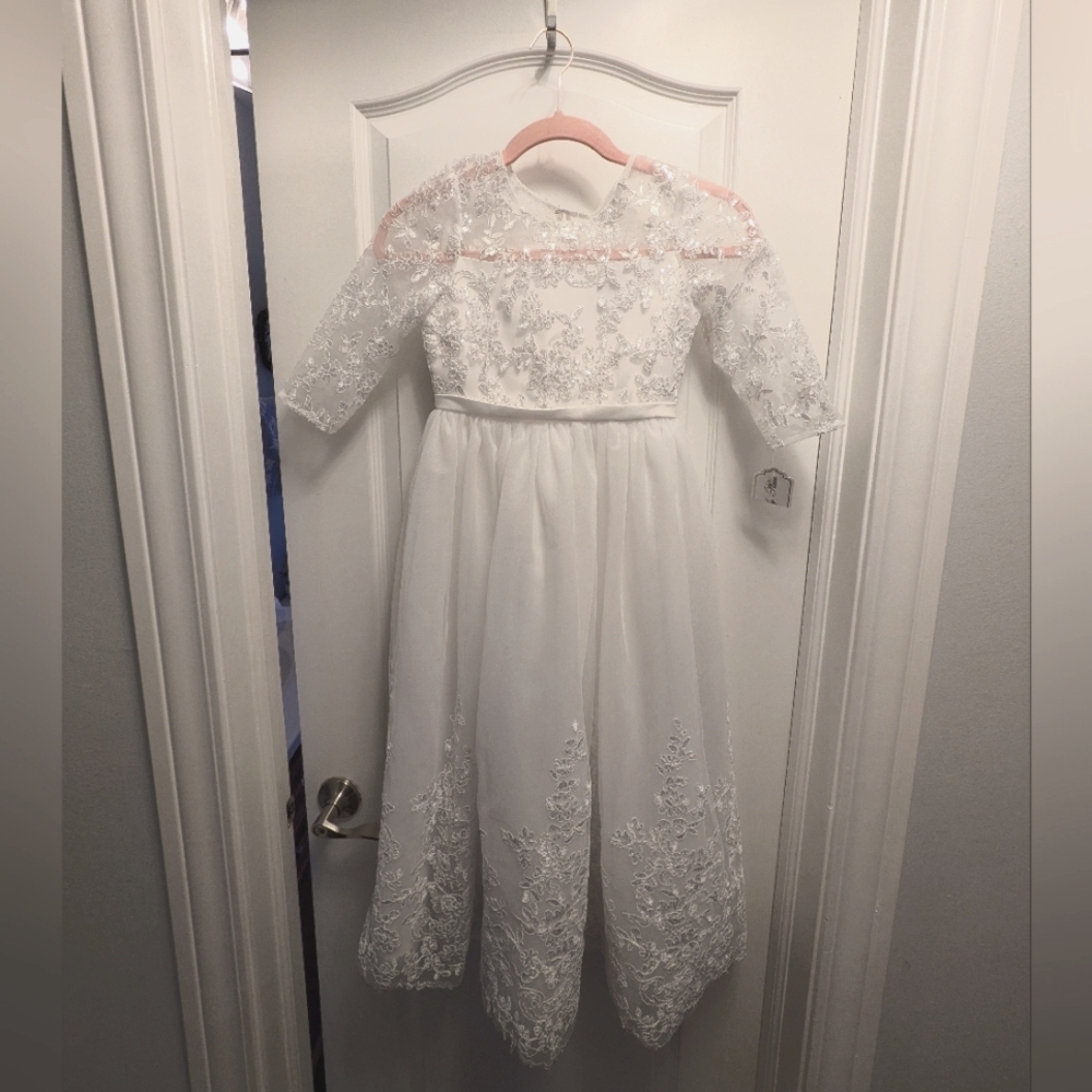Communion/flower girl dress, 7 NEW!